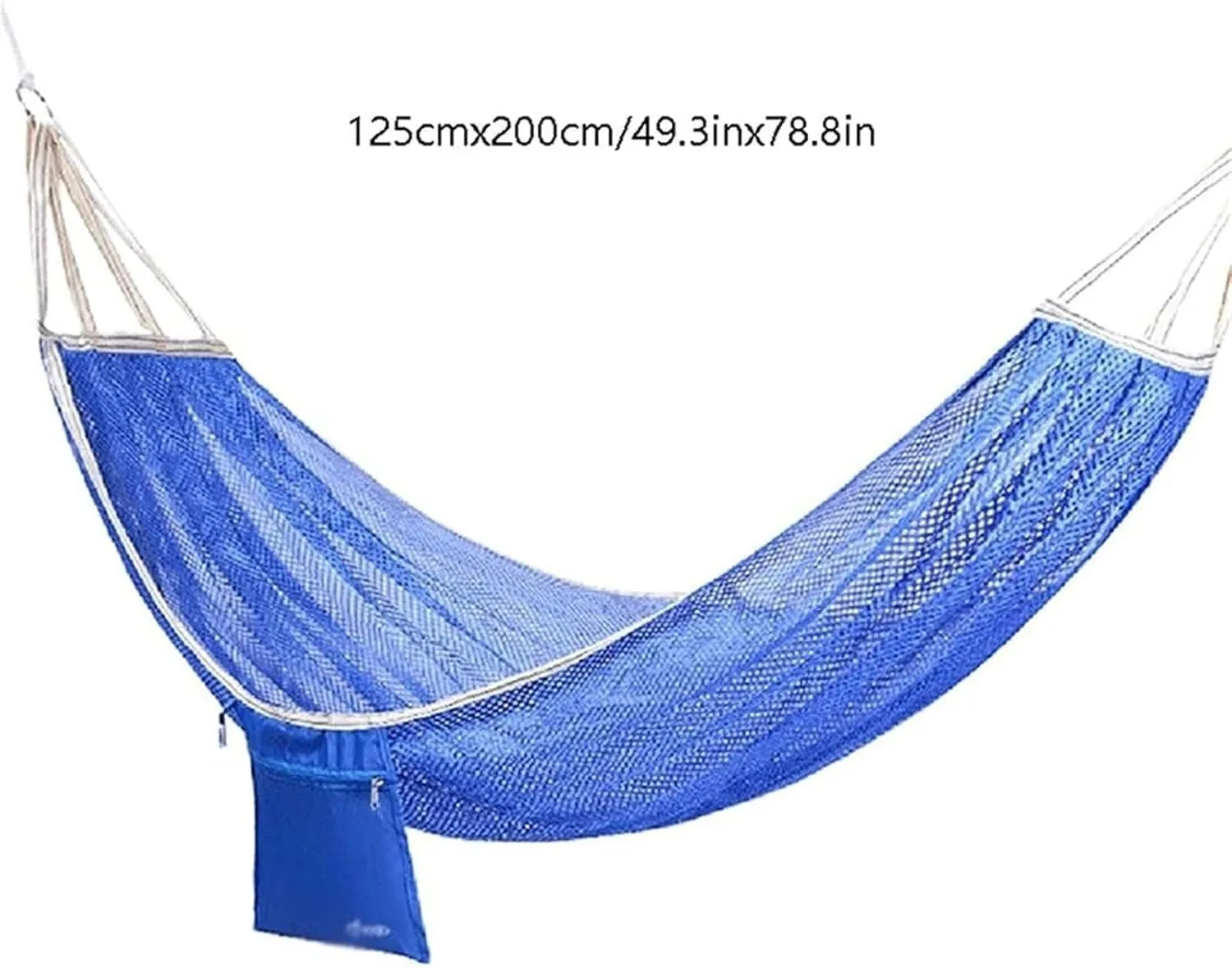 Hammock 200x125 Cm Camping Hammock Breathable Fabric Hammock for Hanging Sturdy Hammock with Travel Bag Portable Hammock