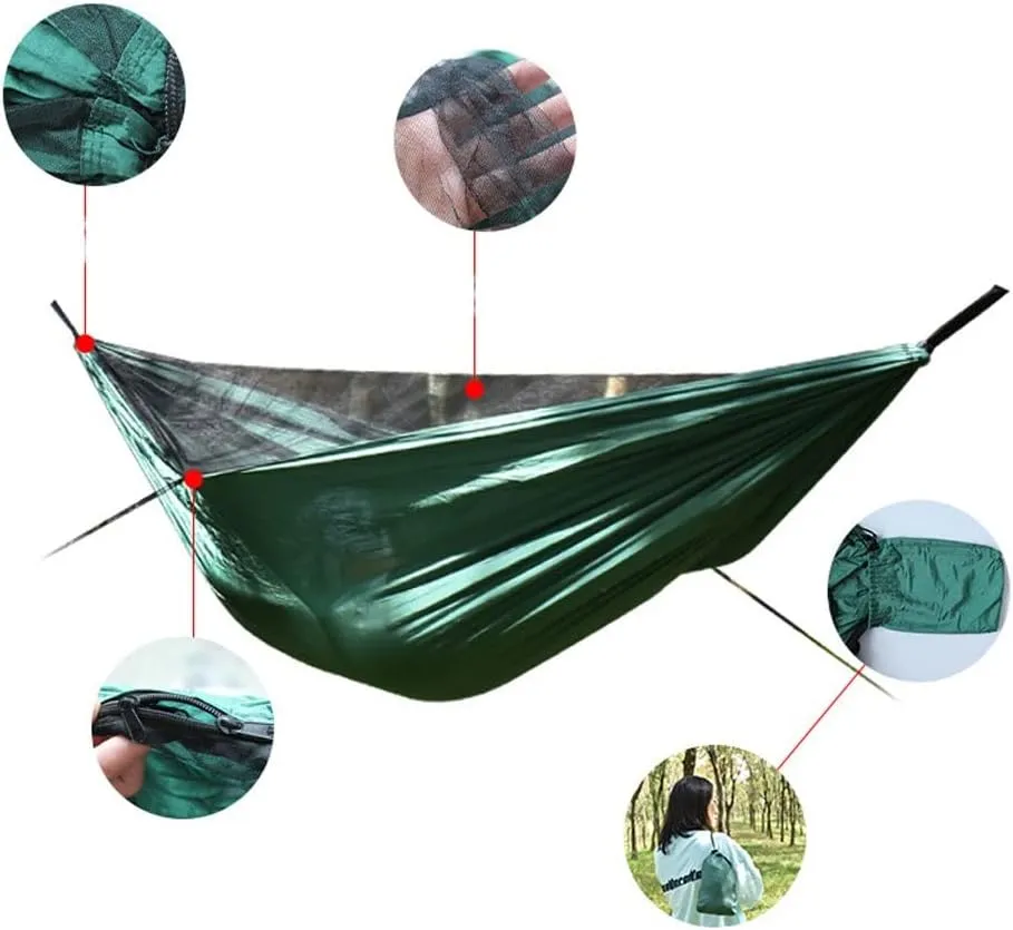 Hammocks Outdoor Hammock with Mosquito Net Camping Hammock for Garden Camping Backpacking