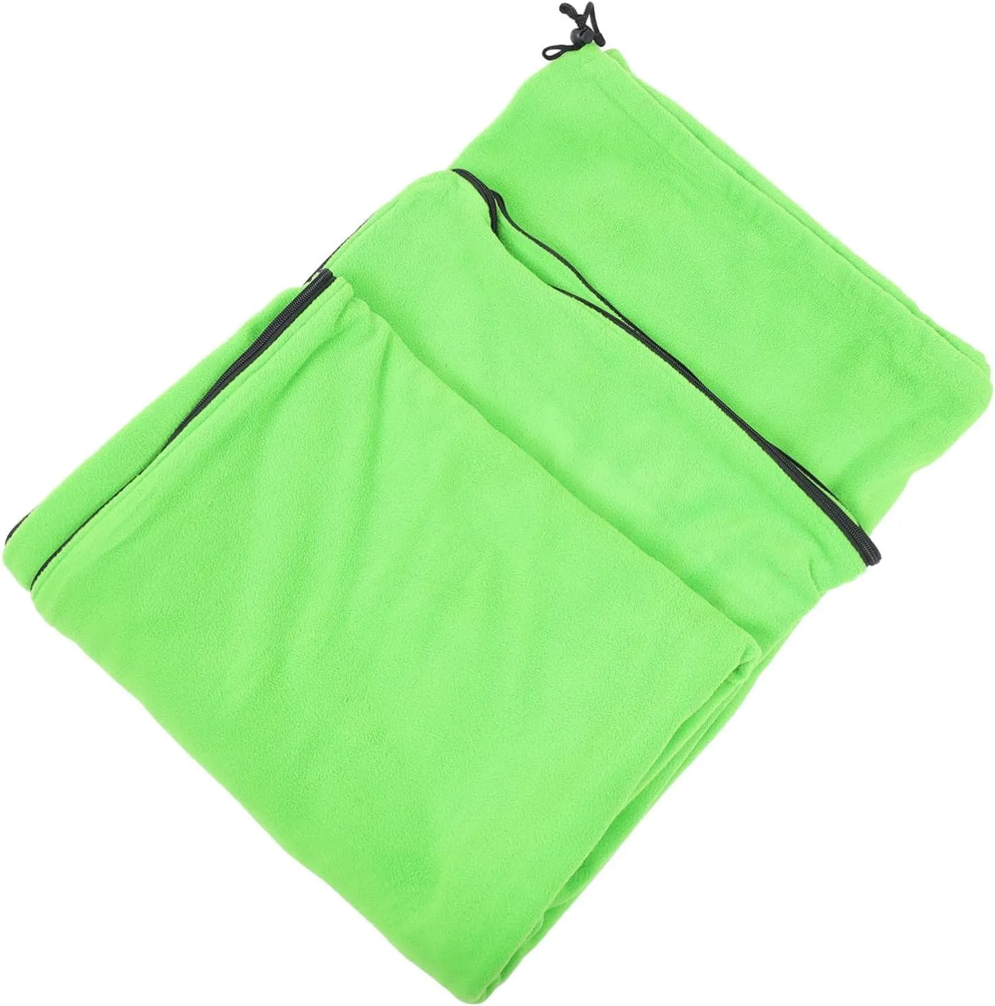 Happyyami Envelope-Shaped Sleeping Bag for Adults Lightweight Portable Fleece Design for Camping Travel Skin-Friendly Compact for Outdoor Adventures