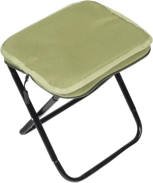 Hemoton Folding Camping Stool Portable Outdoor Chair with Integrated Pen Bag Lightweight Design for Quick Setup for Fishing Travel Picnics and Outdoor Activities