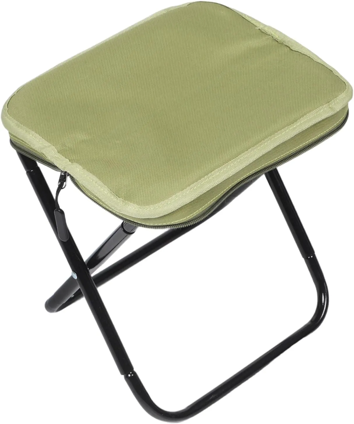 Hemoton Folding Camping Stool Portable Outdoor Chair with Integrated Pen Bag Lightweight Design for Quick Setup for Fishing Travel Picnics and Outdoor Activities