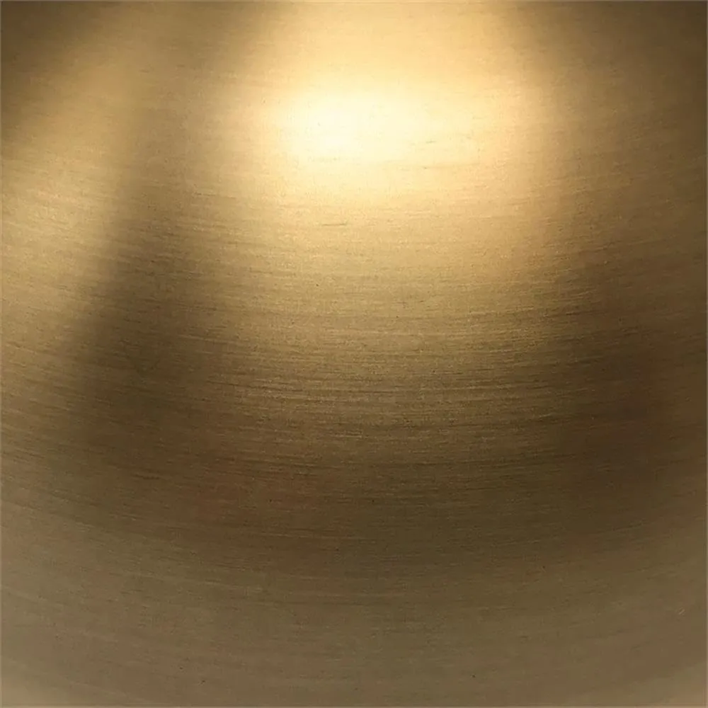 Henn&Hart 7" Wide Pendant with Glass Shade in Brushed Brass/Seeded, Pendant, Flush Mount Ceiling Light Fixture for Kitchen, Living Room