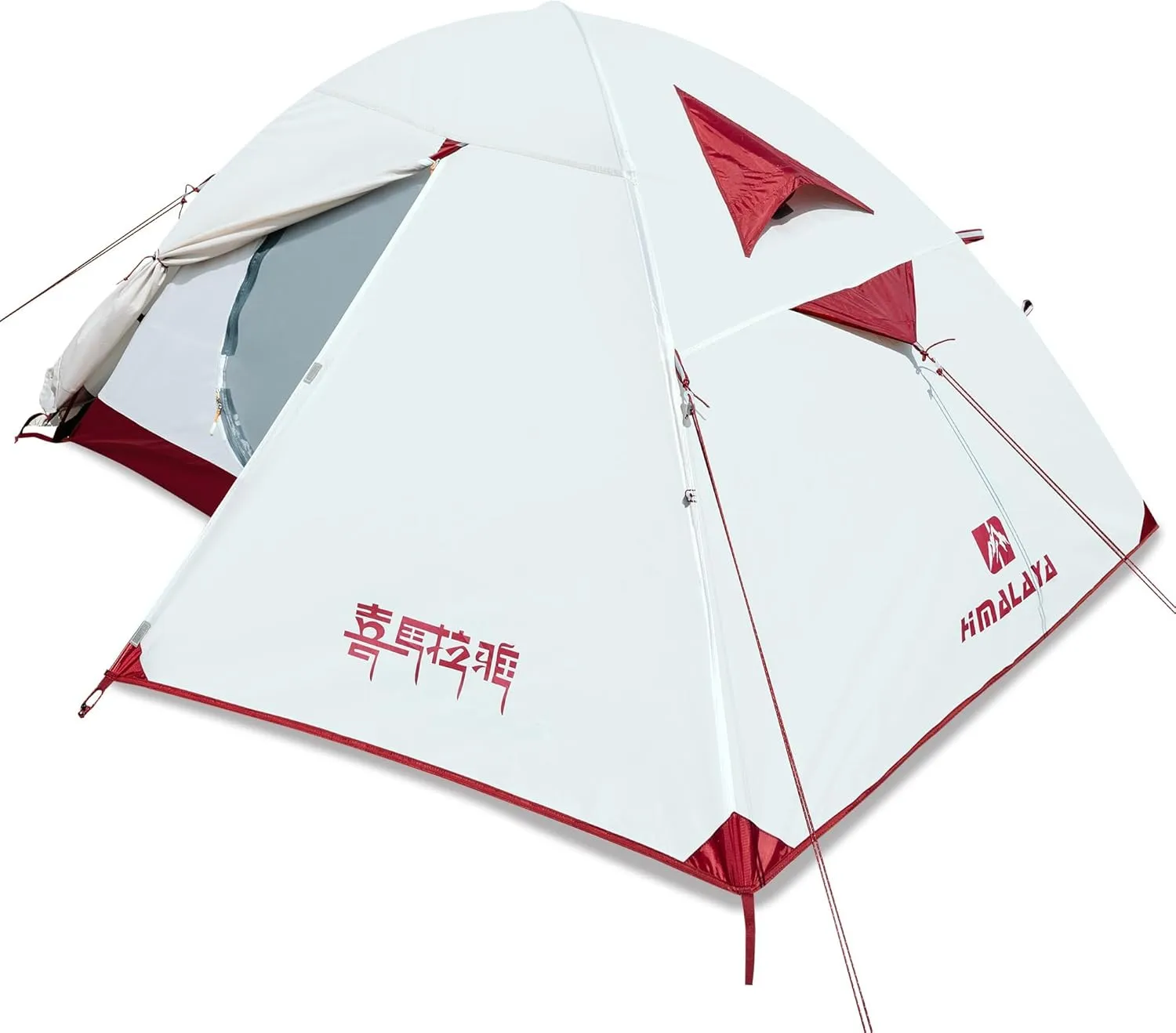 Himalaya 2/3 Person 4 Season Tent - Winter Tent, Waterproof, Windproof, Lightweight, Portable, PU5000 for Camping, Hiking, Mountaineering