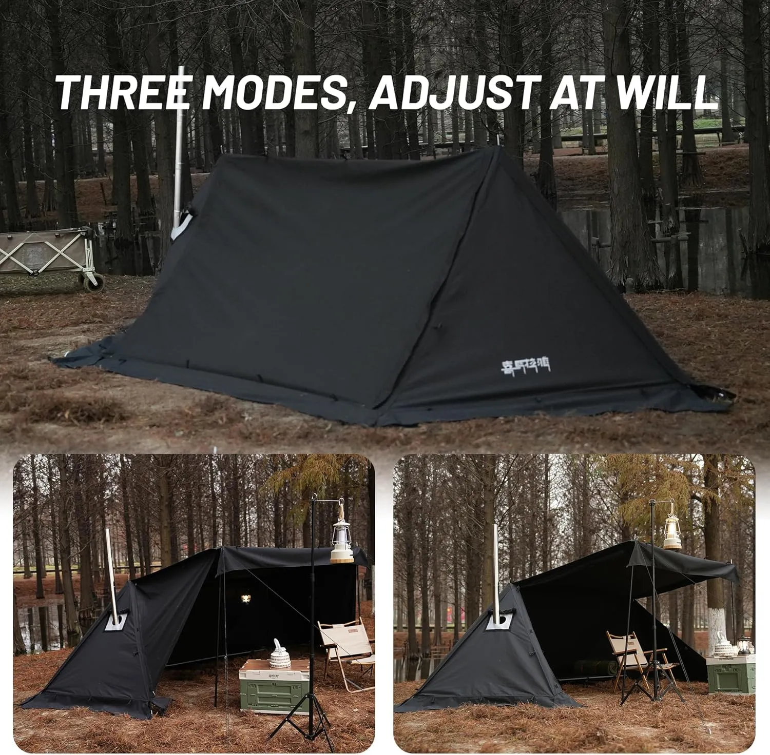 Himalaya Camping Tent Combination Pack, Hot Tent with Stove Jack Insulated Tent Outdoor Shelter for Camping Hiking