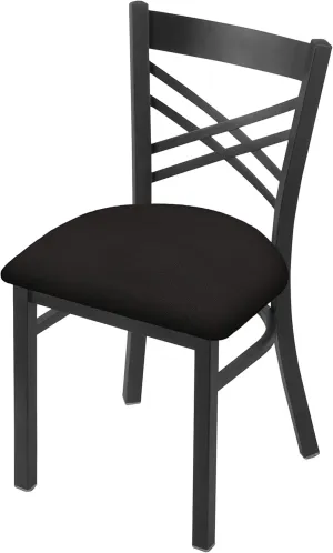 Holland Bar Stool Co. 620 Catalina 18" Chair with Pewter Finish and Canter Espresso Seat