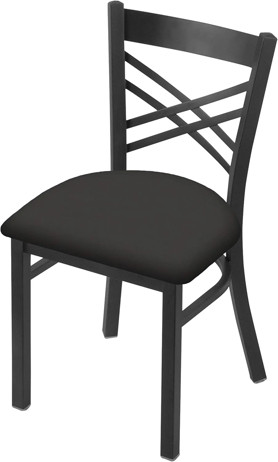 Holland Bar Stool Co. 620 Catalina 18" Chair with Pewter Finish and Canter Iron Seat