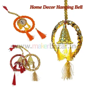 Home Decor Hanging Bell with LED Light For DIY