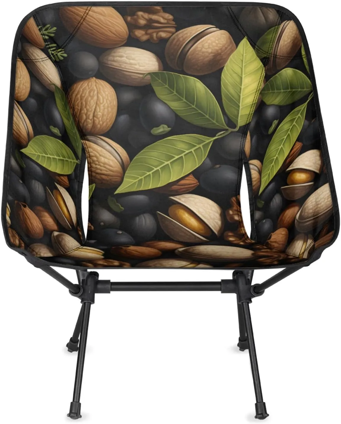 Honeybaby Folding Camping Chair Nut Fruit Camping Chairs Lightweight Portable Chair Outdoor Foldable Chairs for Camping Travel Picnic Beach Hiking