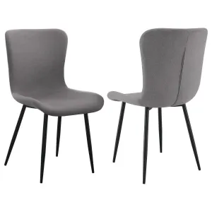 Horizon - Upholstered Dining Side Chair (Set of 2) - Taupe