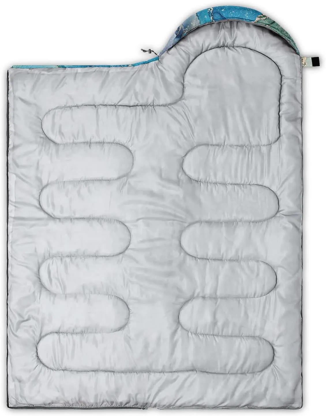 HOSIMA Motorcycle Contest Pattern Sleeping Bags for Adults Camping Essentials,Black Camping Backpacking Sleeping Bag for Kids,Traveling and Outdoors Compact Sleeping Bag.