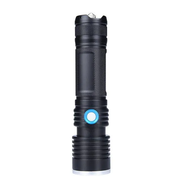 Hot Tactical Military LED Flashlight Torch 5-Mode For 18650/2665 Travel Black Fishing Camping Accessories Hiking #3O04