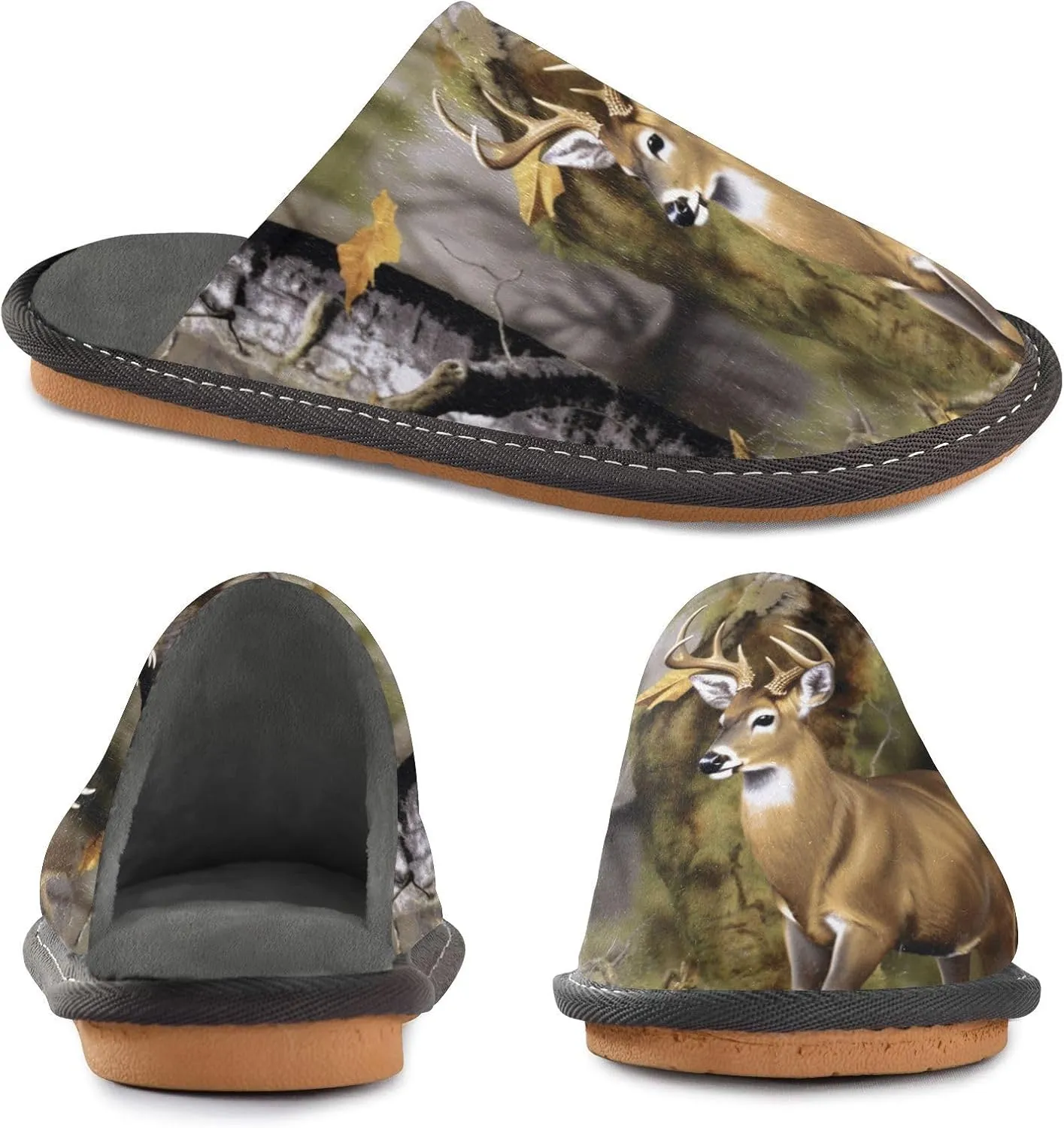 House Slippers for Women Slippers Indoor Home Shoes for Bedroom Hotel Travel Spa