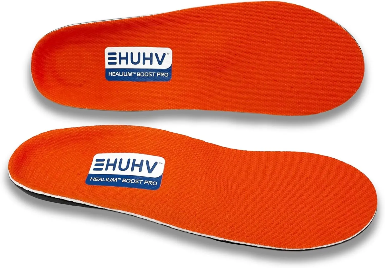 HUHV HEALIUM Boost  Performance Unisex Insoles - Orange Boost, Men's 8 / Women's 10