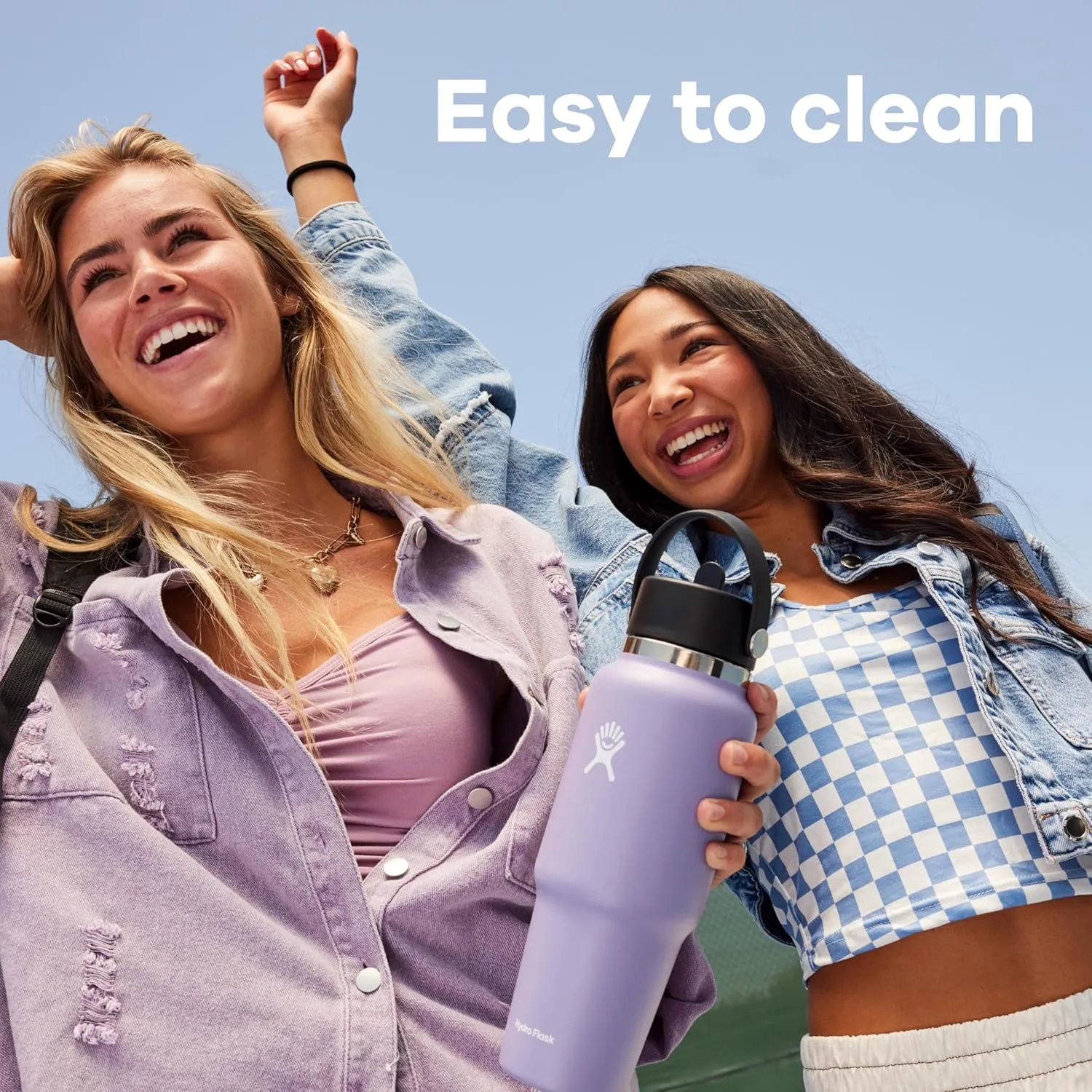 Hydro Flask 32 Oz Wide Flex Straw Travel Bottle Fossil