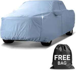 iCarCover 30-Layer Premium Truck Car Cover Waterproof All Weather | Rain Snow UV Sun Protection Full Car Covers | F-150 250, C/K 3500, Silverado, Ram, Tundra, Sierra, Titan, Size T70 (See Size Chart)