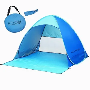 iCorer Pop Up Beach Tent Sun Shelter