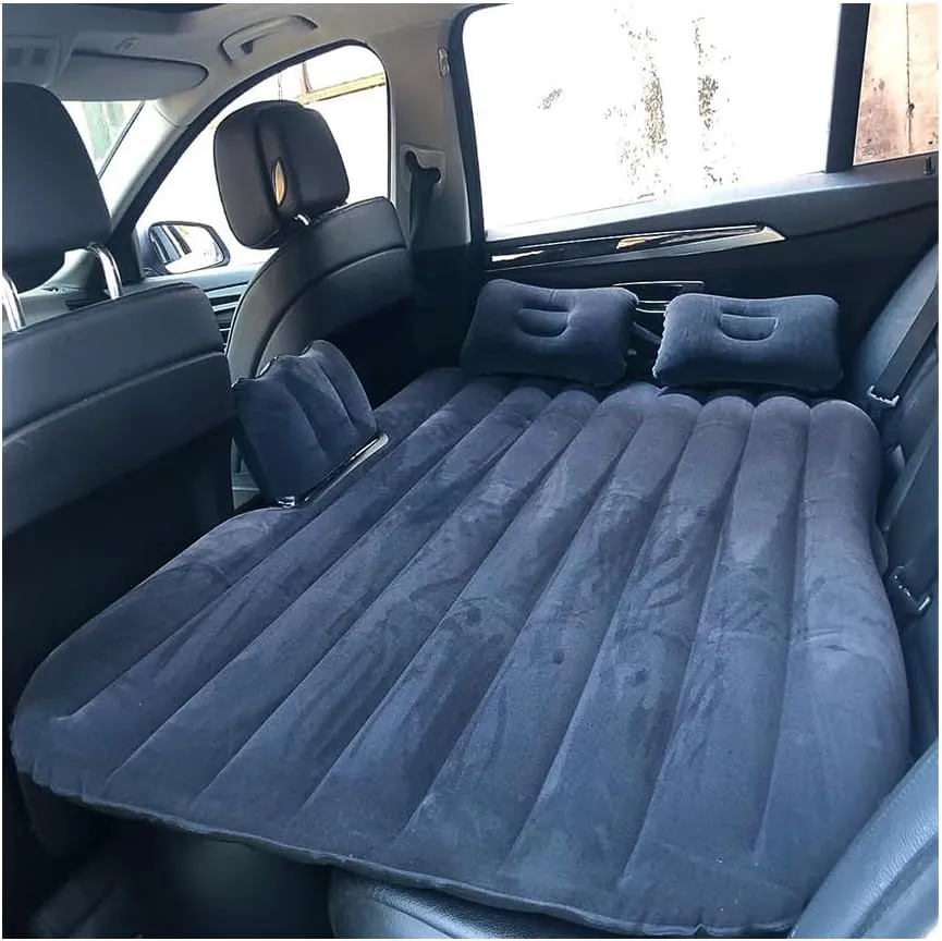 Inflatable Air Mattress - car Bed Backseat Back Seat Car Camping Air Mattress Blow Up car air Mattress Back seat Portable Car Travel Mattress,Sleeping Mattress Bed for Car Universal SUV