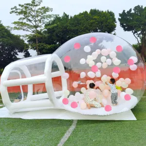 Inflatable Bubble Tent, PVC Tent Bubble House with Blower, 10ft Diameter Bubbles, Clear Bubble Dome for Children's Birthday Parties, Christenings, Weddings