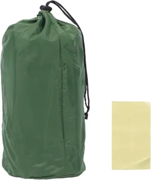 Inflatable Camping Sleeping Pad with Foot Pump Valve, High Density Sponge Sleep Mat for Camping and Outdoor