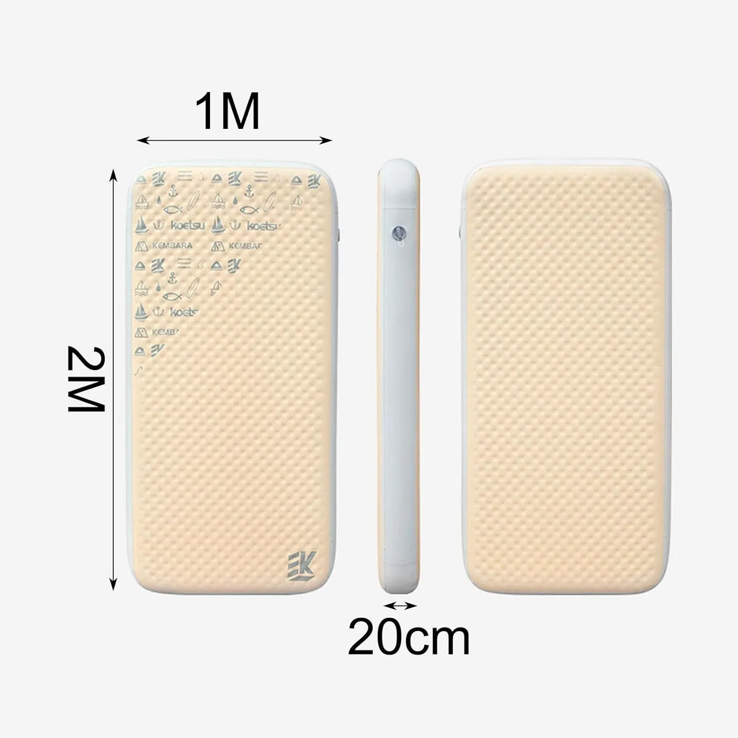 Inflatable Sleeping Mat Camping Mattress Ultralight Portable Inflatable Mattress Inflating Camping Pad for Indoor Backpacking
