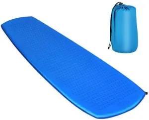 Inflatable Sleeping Pad with Carrying Bag-Blue