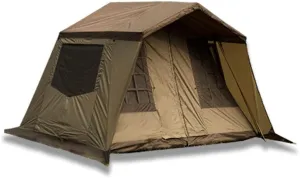 Instant Cabin Tent 3-4 Person Camping Tent - Family Waterproof Backpack Tents with Top Rainfly, Easy Set Up with Carry Bag for 4 Season Hiking Glamping Beach Outdoor
