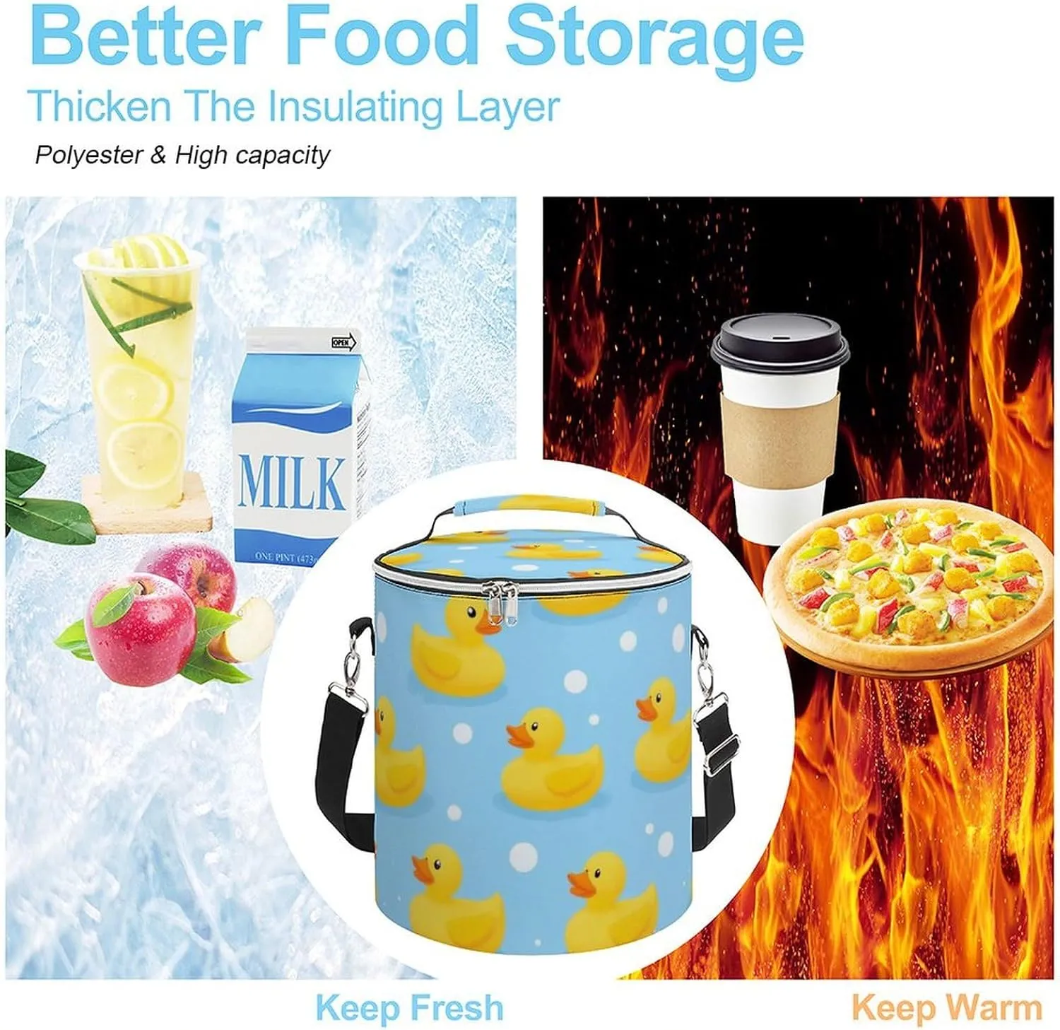Insulated Leak Proof Cooler Backpack for Camping, Beach, Fishing, BBQ, Outdoor