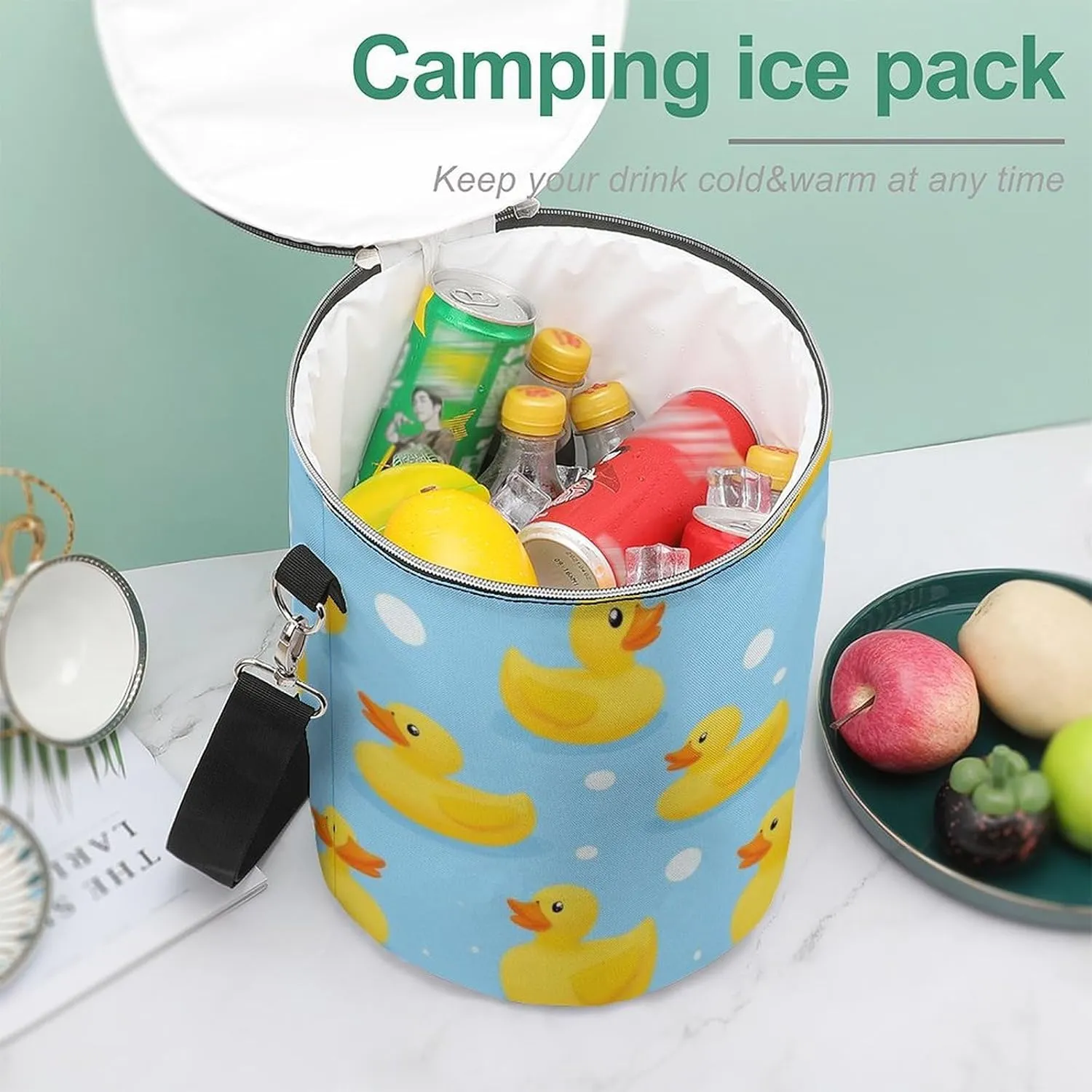 Insulated Leak Proof Cooler Backpack for Camping, Beach, Fishing, BBQ, Outdoor