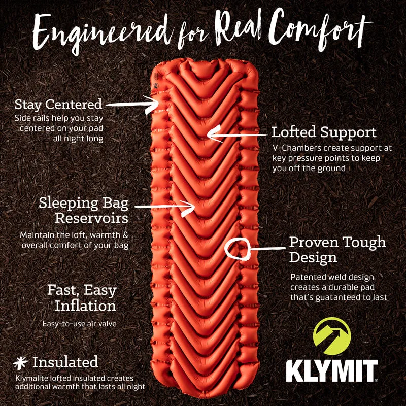 Insulated Static V Sleeping Pad