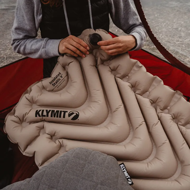 Insulated Static V Sleeping Pad