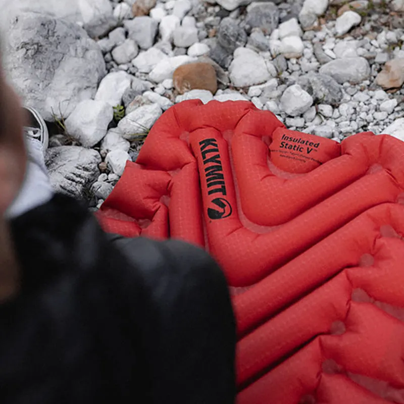 Insulated Static V Sleeping Pad