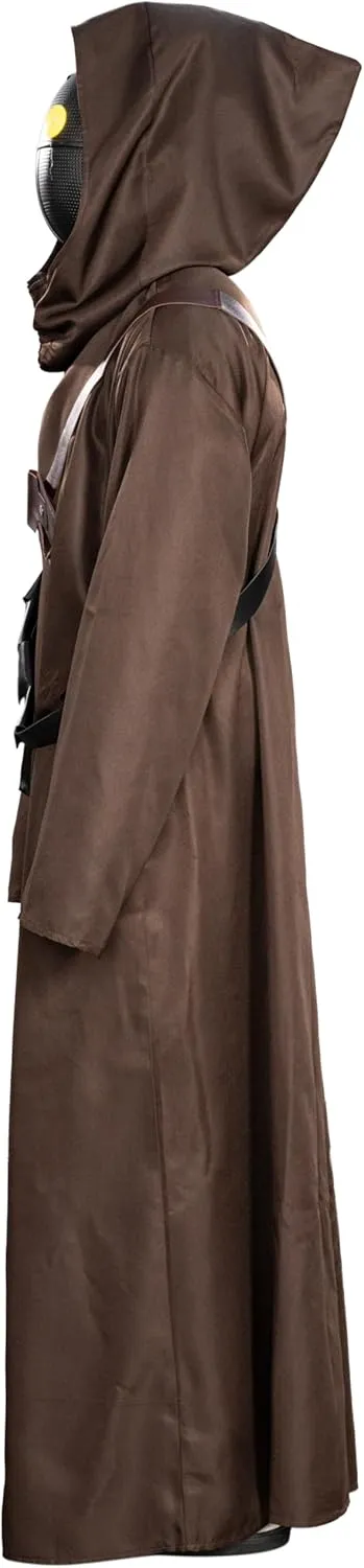 Jawas Space Wars Alien Cloak with LED Mask Adult Halloween Costume Cosplay