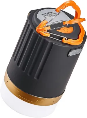 jojofuny 1set Portable Led Camping Tent Light USB Charger Rechargeable Multi-Purpose for Camping Climbing and Emergency Use Strong Light Flashlight for Outdoor Adventures