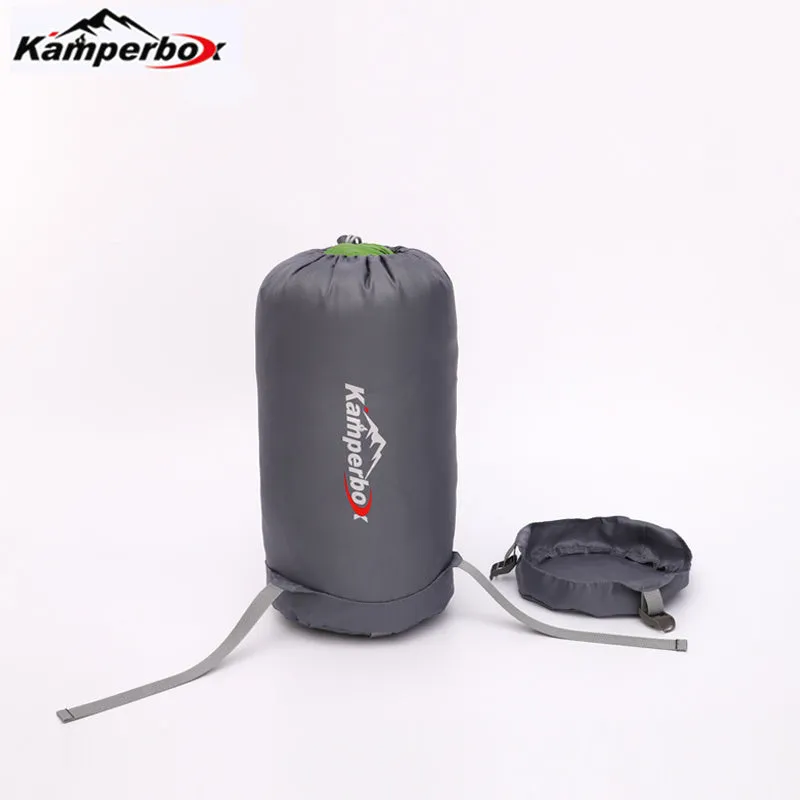 Kamperbox Down Sleeping Bag with Compression Sack |  0 to -4 Degree | 400 g Filling