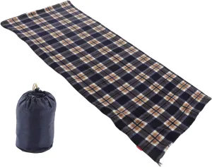 Keebgyy Sleeping Bags, Camping Sleeping Bag, Warm Outdoor Sleeping Bag, Lightweight Compact Camping Sleeping Bag, Suitable for Camping Hiking Outdoor Travel Hunting(Navy Blue Grid)