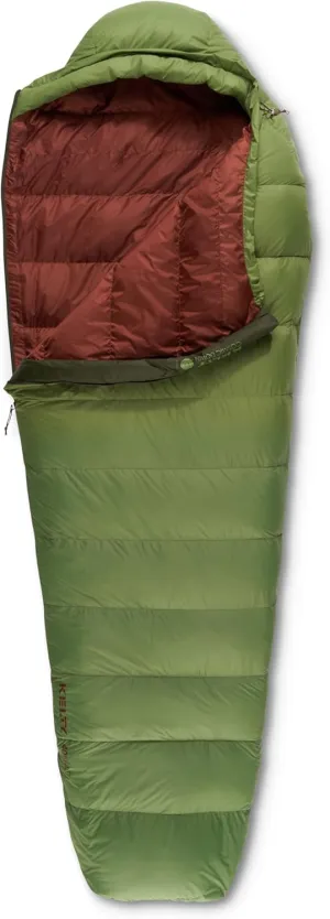 Kelty | Cosmic 40° Degree Sleeping Bag, Long, 550 Down - Lightweight, Compact, Cozy, Warm Weather Bag - Summer