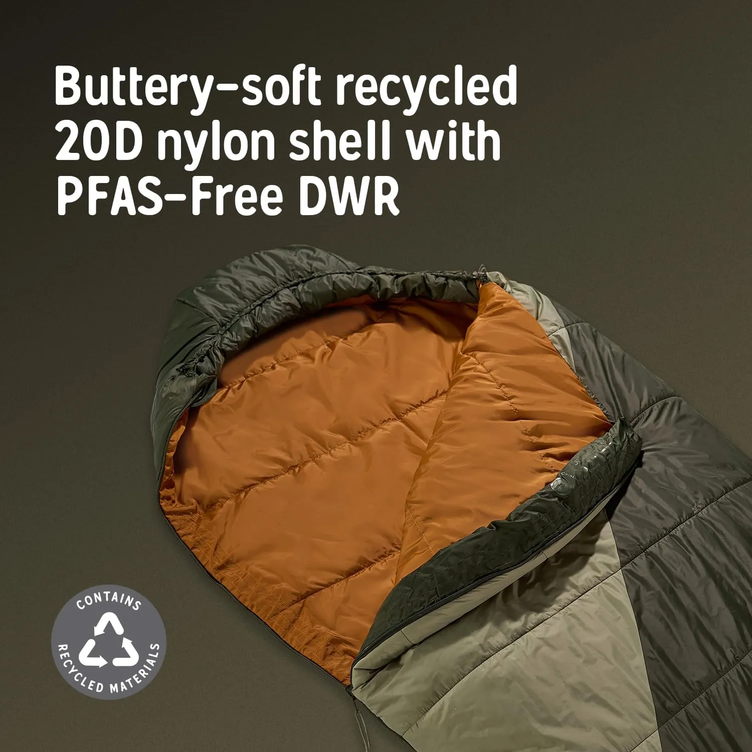 Kelty Cosmic Synthetic Fill 40 Degree Backpacking Sleeping Bag with Compression Straps, Compact and Lightweight, 2022