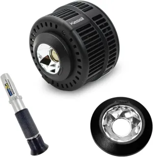 Kessil A500X LED Light, Narrow Reflector, & Reefractometer Bundle (3 Items)
