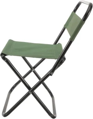 KESYOO Comfortable Folding Fishing Chair Portable Multi Use Camp Stool for Beach Outdoor Activities Durable Lightweight Design Convenient for Travel and Relaxation
