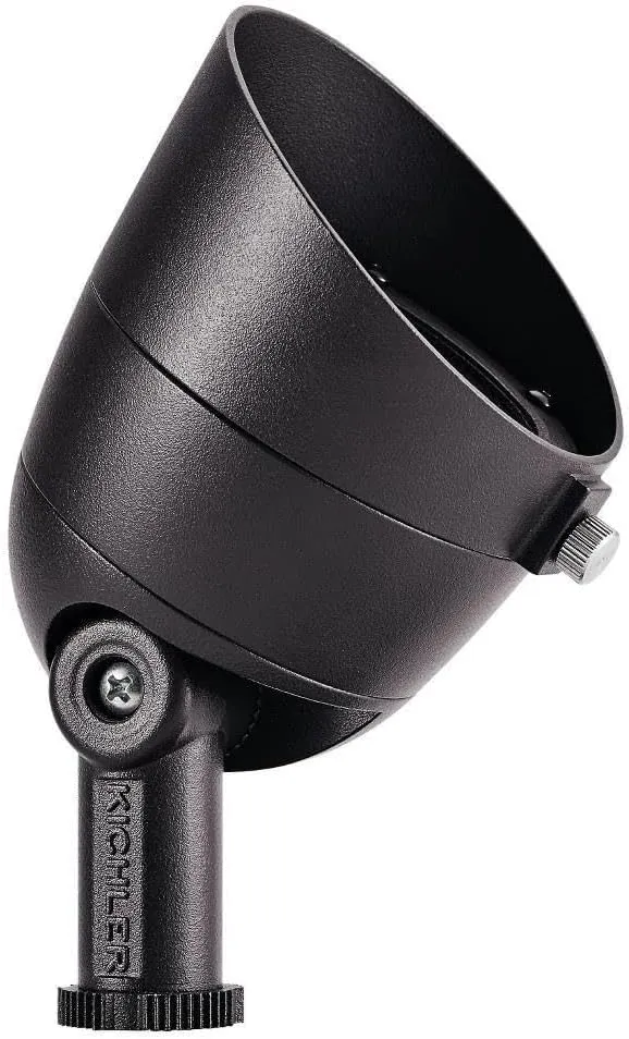 KICHLER Landscape LED 2.5 Watt 3000K Landscape Accent Light in Textured Architectural Bronze, 16152AZT30