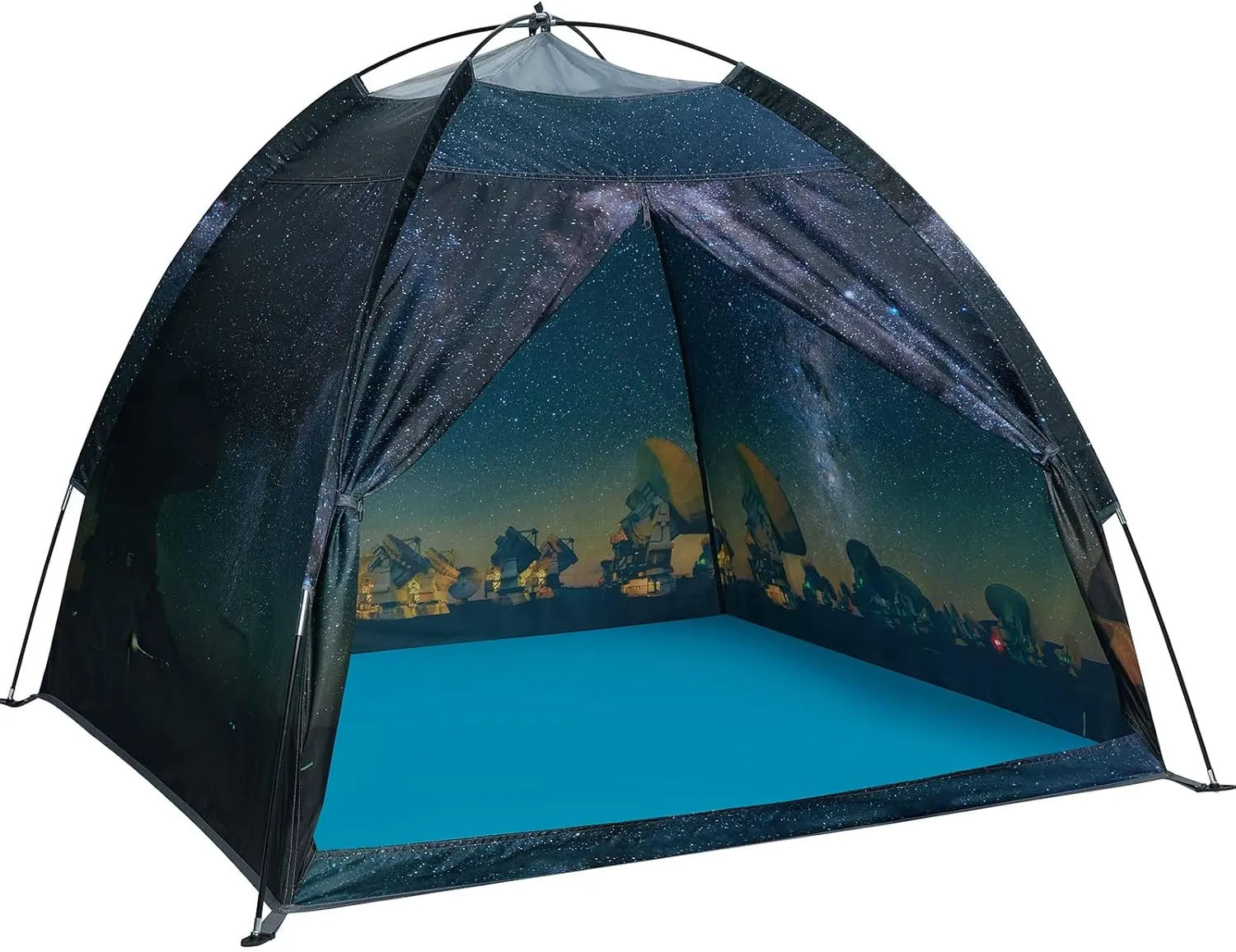 Kids Play Tent-61”x61”x45”Imaginative Play Popup Tent Space World Tent for Kids Indoor/Outdoor Fun-Kids Galaxy Dome Tent Playhouse for Boys and Girls,Perfect Kid’s Gift