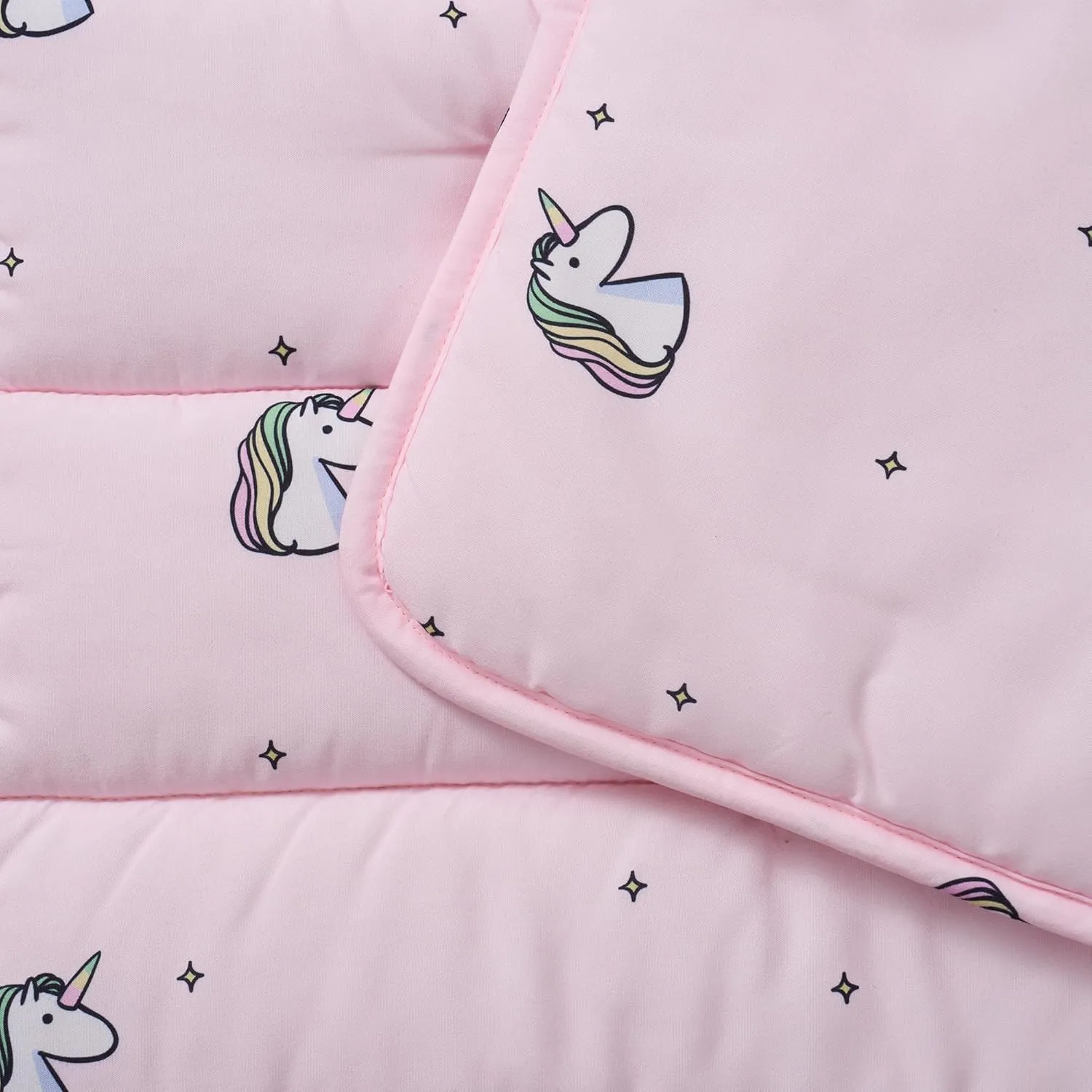 Kids Sleeping Bag Nap Mat with Pillow & Blanket – 3-in-1 Machine Washable Quilted Mat for Toddlers – Portable with Handles – 20" x 50" for Daycare, Preschool, Travel, & Sleepovers