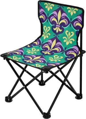 Kigai Folding Camping Chair Heavy Duty Chair Ultralight Compact Portable Beach Chair for Outdoor Camp, Hiking, Travel, Beach, Sporting Event and Picnic, Mardi Gras