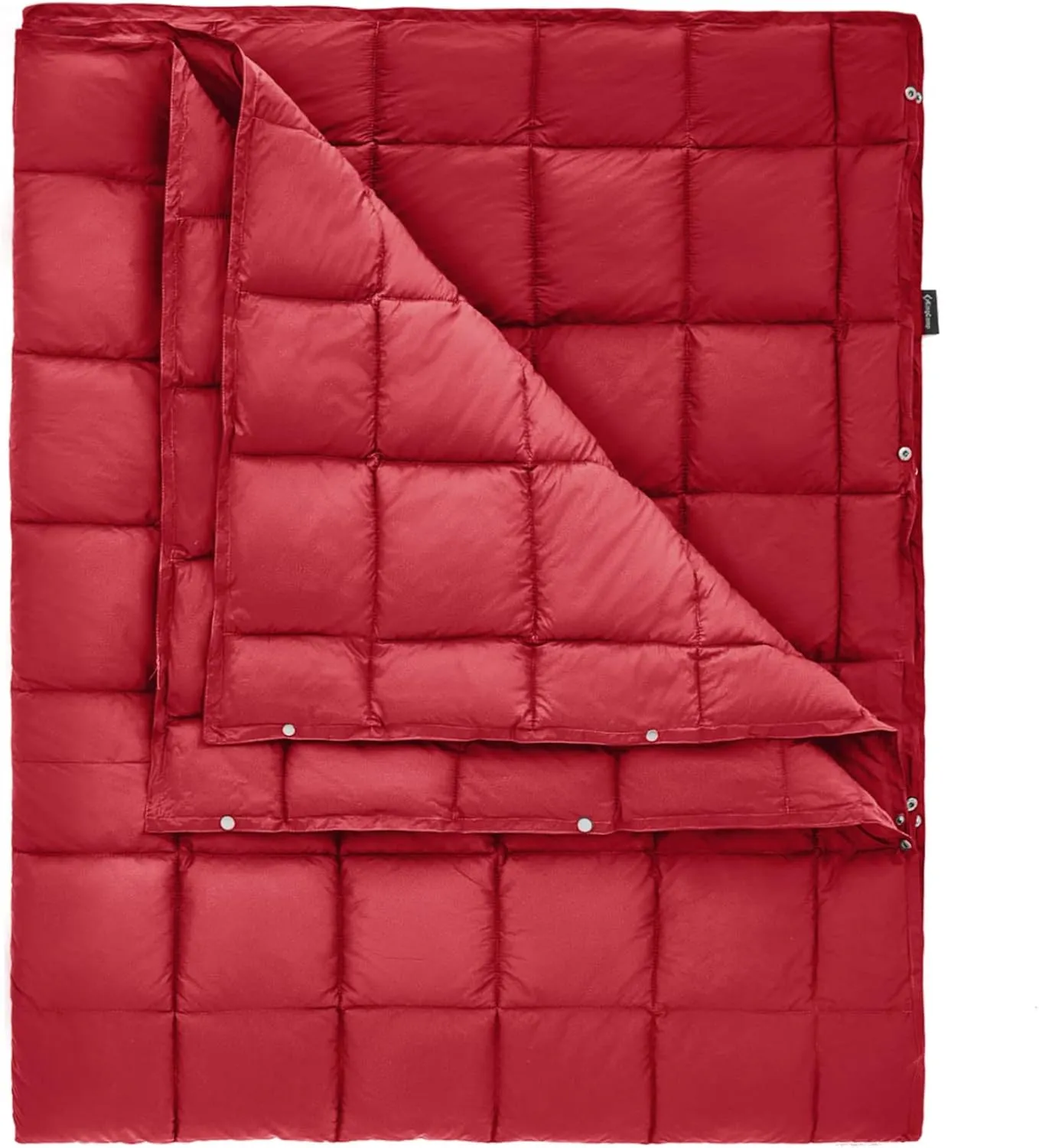 KingCamp Camping Blankets for Cold Weather, Warmer Down Alternative Packable Blanket, Ultralight Compact Emergency Waterproof Quilt for Backpacking, Airplane, Outdoor, Camping, Hiking, Travel, Stadium