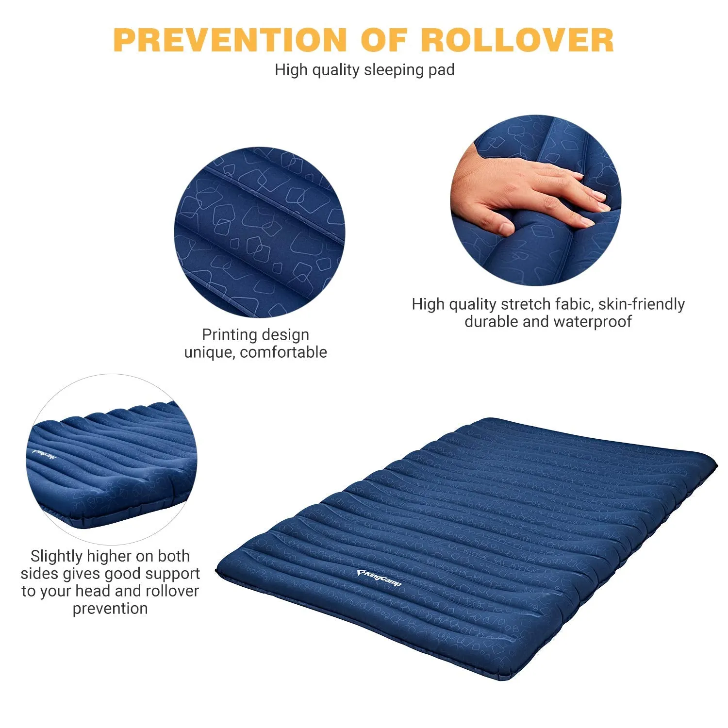 KingCamp DELUXE DOUBLE 10.0 Double Air Pad