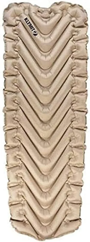 KLYMIT Static V Luxe SL, Sleeping Pad, Extra Wide, Best Comfort for Car Camping, Travel, and Backpacking