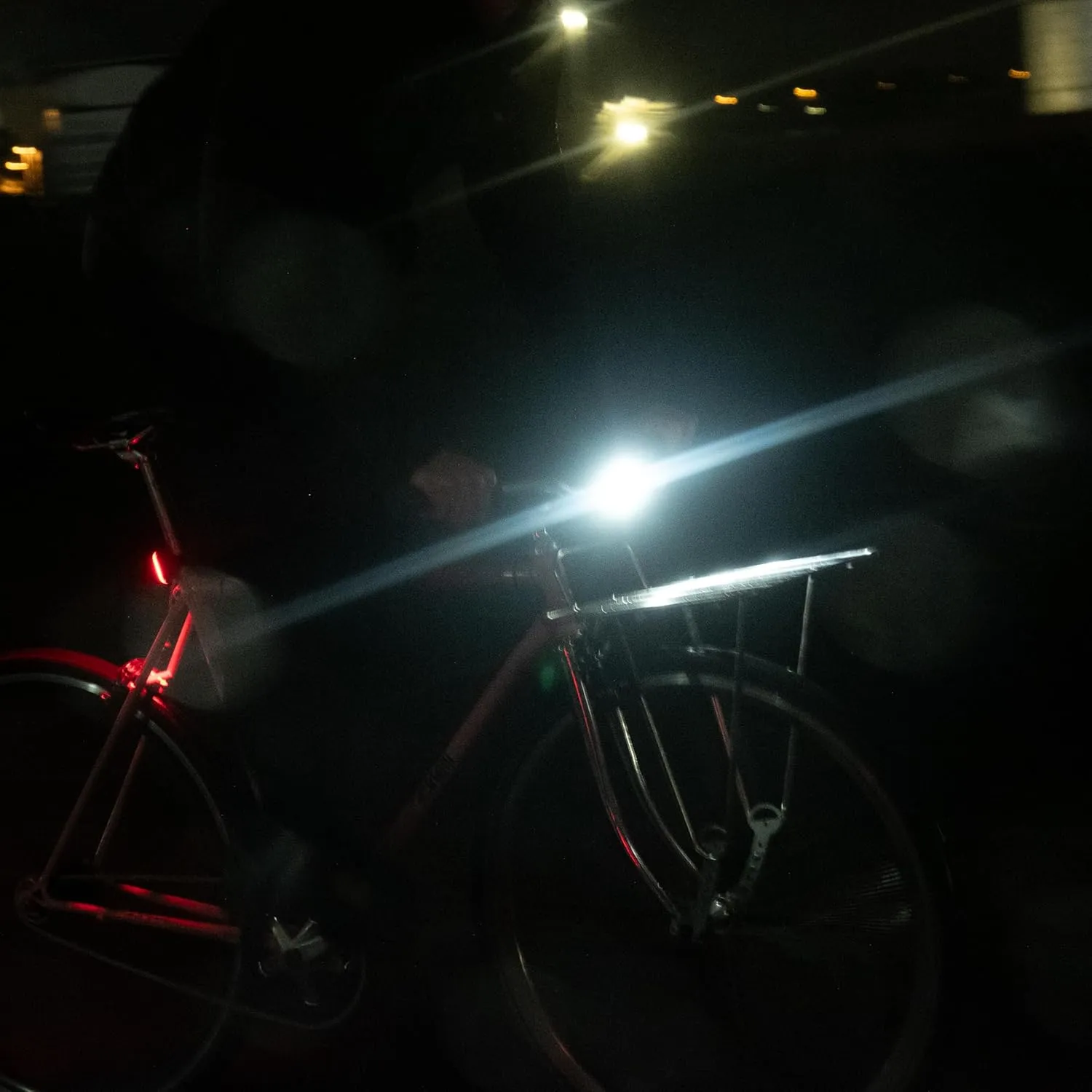 Knog Blinder Front Square Front Light Adult Unisex, Black, One Size