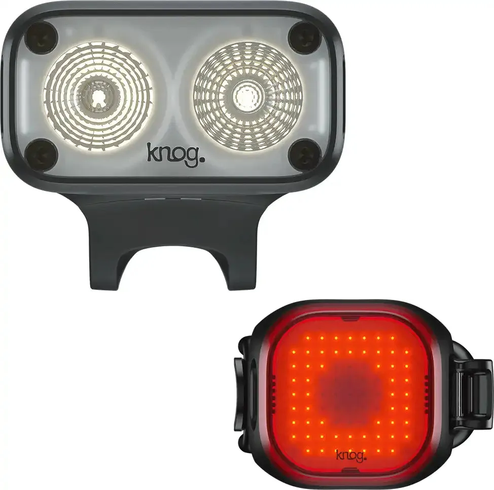 Knog Blinder Road 400 / Blinder Mini Square 30 USB Lightset