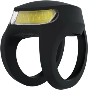 Knog Frog Front Bike Light - Iconic Bicycle Light Reborn with Bright 40 Lumen LED Output, 9 Light Modes, Flexible Mount, USB-C Rechargeable, 20g Lightweight Bike Headlight