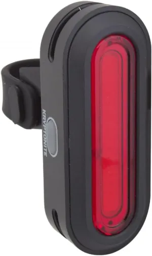 Kryptonite Avenue R-50 Bike Light, USB Rechargeable Bright LED Back Taillight, 6 Light Modes Runtime Up to 11 Hours, Cycling Accessories for Men Women Road Mountain Night Riding